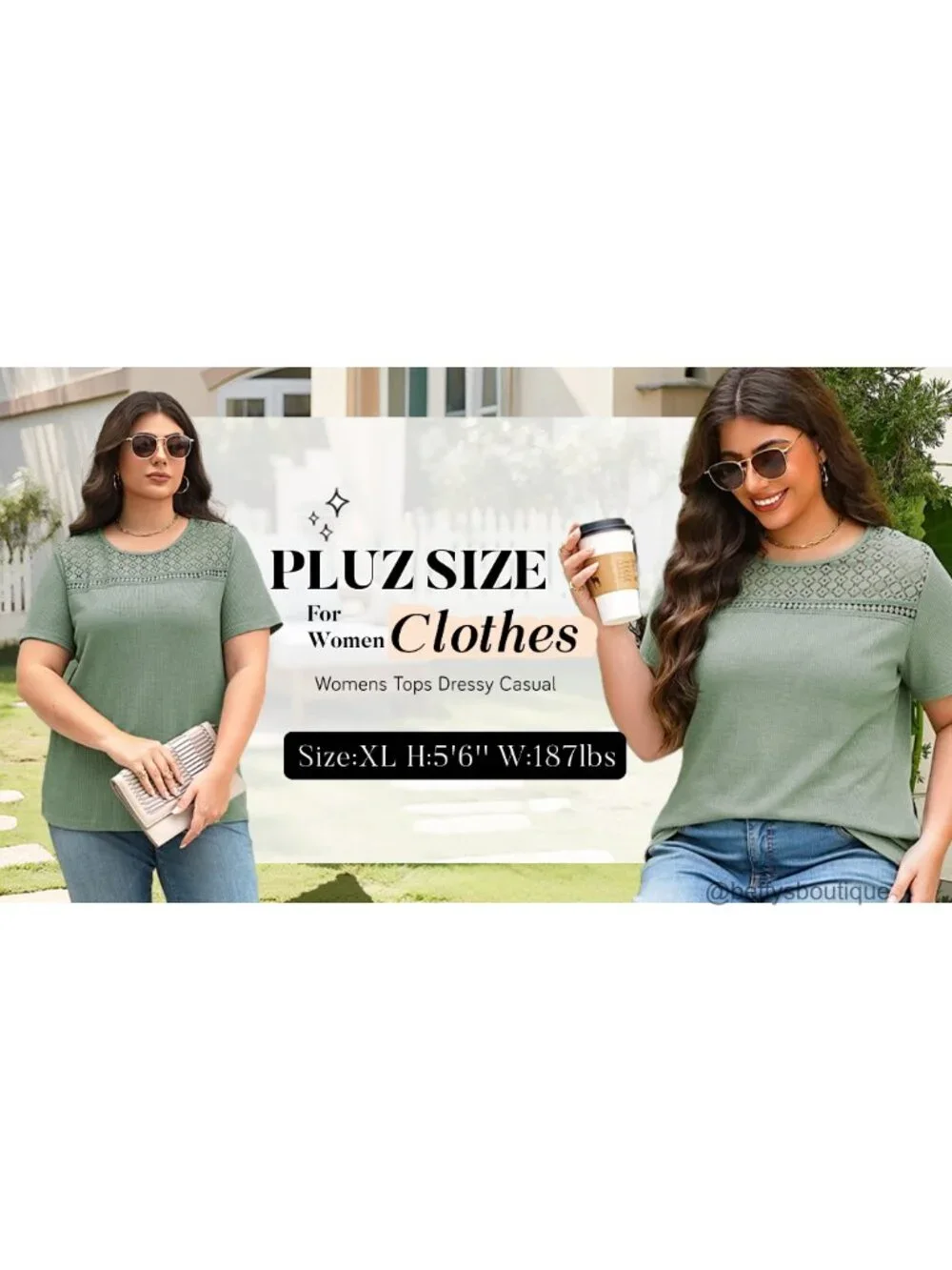 Boho Crochet Lace Waffle Knit Short Sleeve Top Blouse